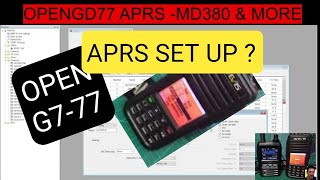 OPENGd77 - RT3S/MD390 Look Up Firmware & APRS Learning