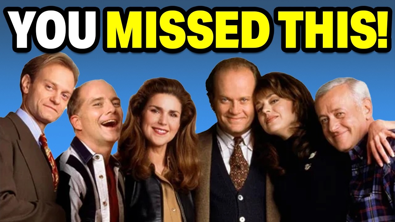 Frasier (1993): 15 Weird Facts You Didn't Know - YouTube