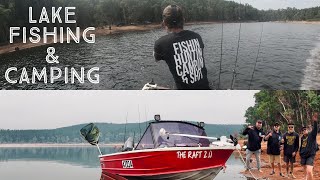 Lake Trout Fishing Camping With The Bush Rats Bush Cooking Redfin Perch Fishing With Lures