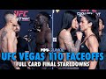 UFC Vegas 110 full card final faceoffs: Garcia vs. Onama | UFC Fight Night 263