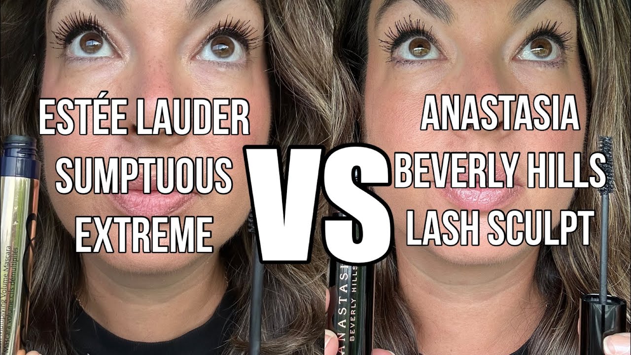 Mascara Showdown: Anastasia Beverly Hills Lash Sculpt vs Estée Lauder Sumptuous Extreme