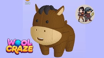 Wool Craze Puzzle level 3 donkey Guide & Answers | Mobile Gameplay Walkthrough