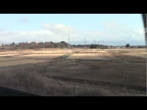 【爆走！】651系スーパーひたち27号走行音・車窓 水戸→日立①@2012.12.29