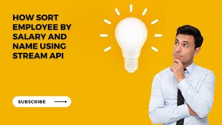 How sort employee by salary and name using stream api