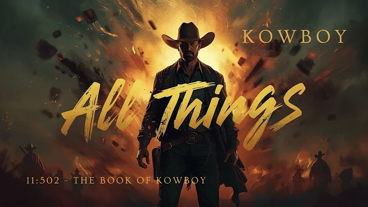 1 - "All Things" - 11:502 THE BOOK OF KOWBOY by Kowboy - new Gospel Rap faith hip-hop Christian
