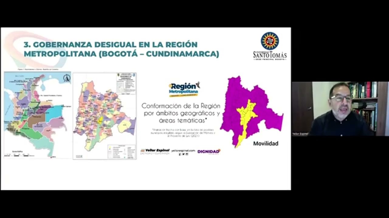 Gobernanza desigual en la Región Metropolitana Bogotá–Cundinamarca, Colombia (2019 – 2024) [II CEAG]