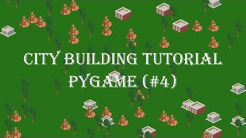 City builder tutorial series | Creating the HUD | pygame (#4)