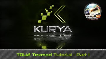 TDU2 - Texmod Tutorial Part 1 - Download, Settings & Full Liveries