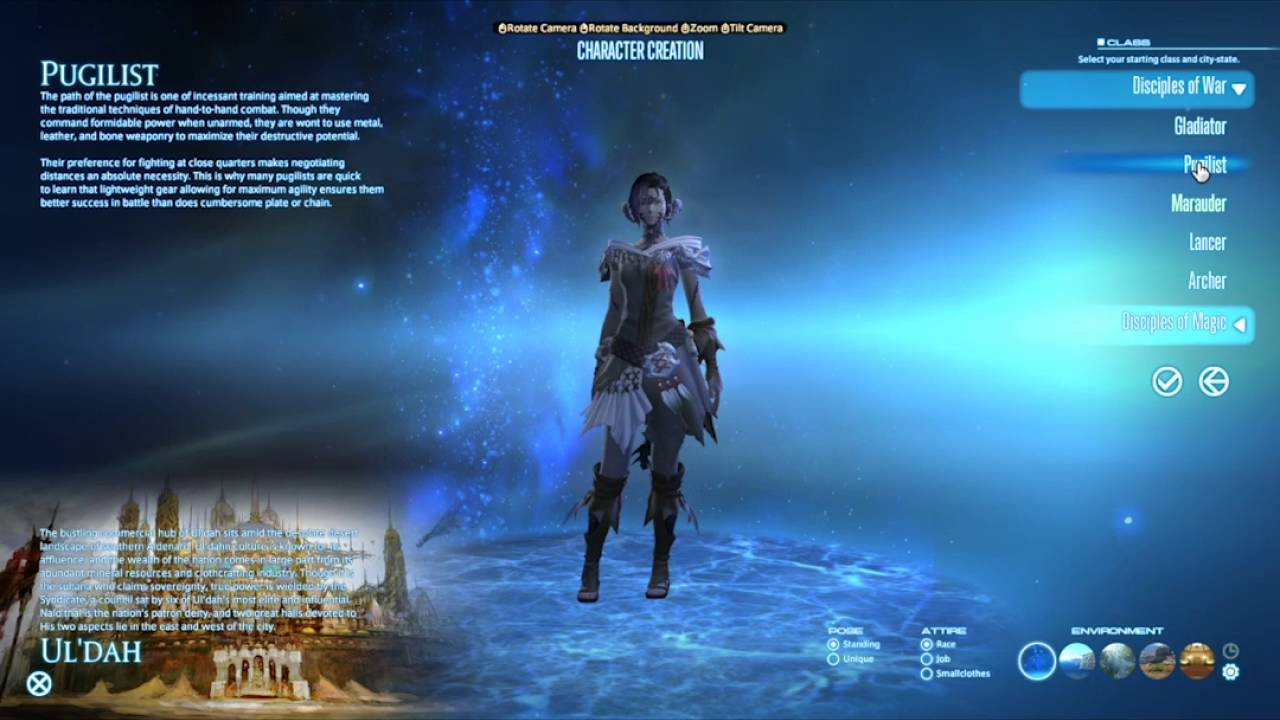 FFXIV 101 Starting Class Overview YouTube