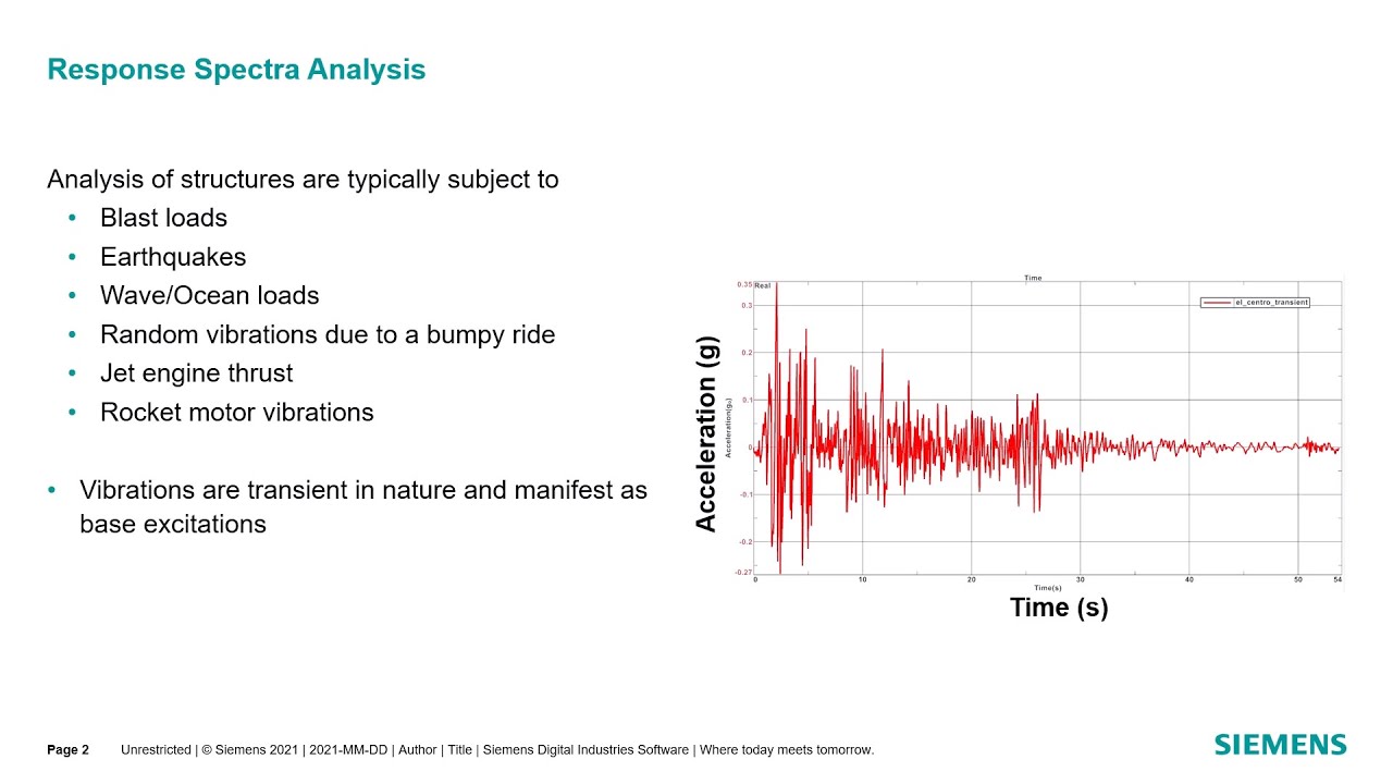How To Run A SOL 103 Response Spectra Analysis - Tips and tricks