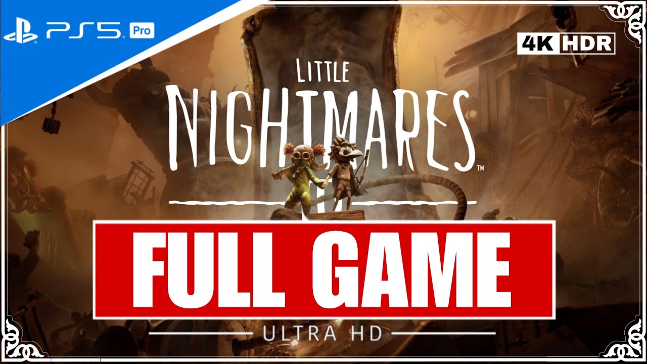 Little  Nightmares 3  Full Gameplay walkthrough 4k 60fps PS5 Pro - No Commentary