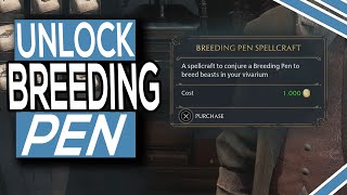 How To Unlock The Breeding Pen In Hogwarts Legacy