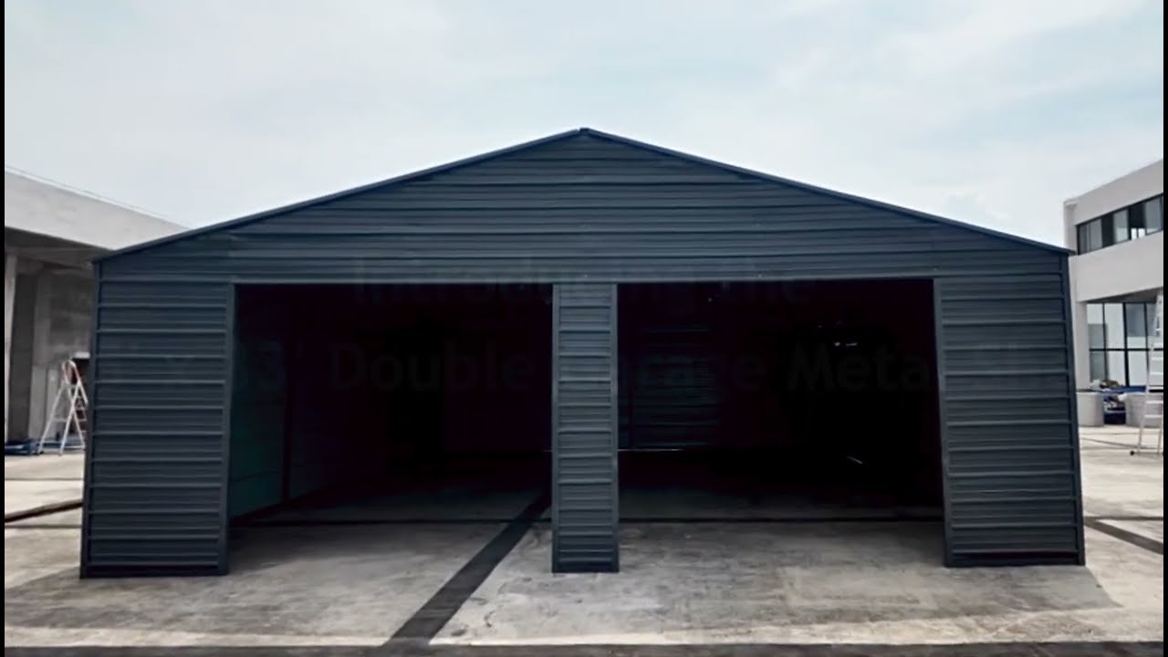 Introducing the Double Garage Metal Shed