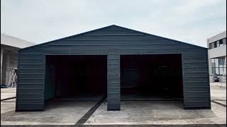 Introducing The Double Garage Metal Shed