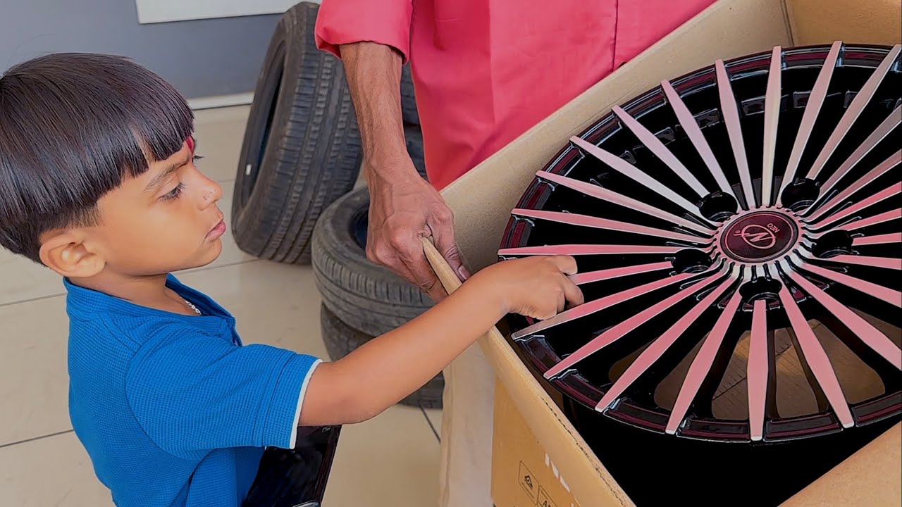 माऊलीच्या THAR चे ALLOY WHEEL काढून टाकले 🫢#thar