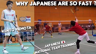 Why Japanese are so fast | Team Japan badminton training sessions