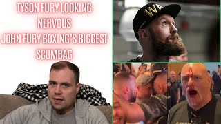 🤔 TYSON FURY LOOKING NERVOUS AHEAD OF USYK FIGHT, JOHN FURY BOXING’S BIGGEST SCUMBAG..!!!!