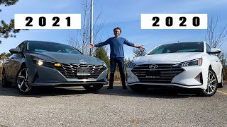 2021 Hyundai Elantra vs 2020 Elantra, worth the switch!