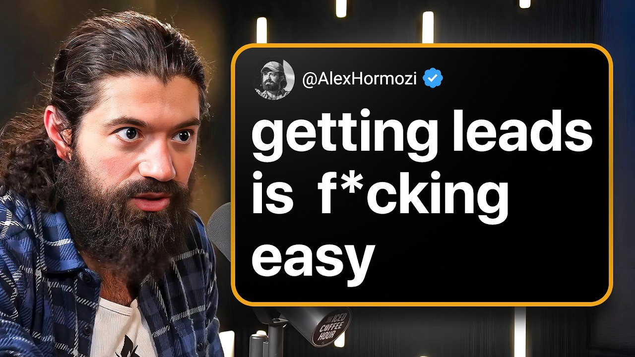 No BS Lead Generation Advice From Alex Hormozi