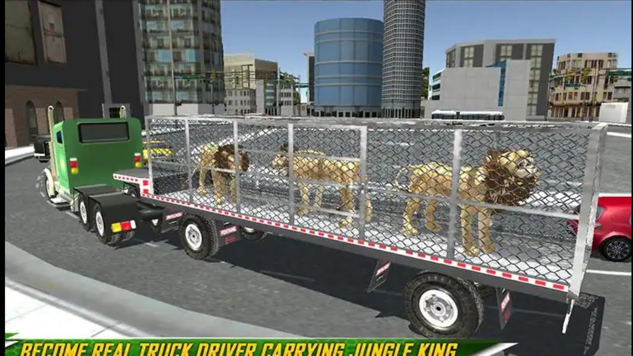 Zoo animal transport simulator android gameplay