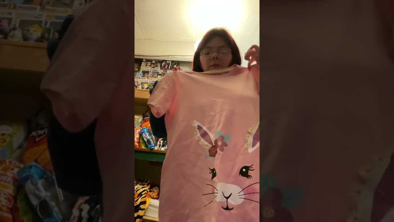 Going through t-shirts and tank tops