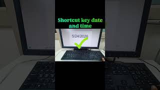 MS Word Date-Time Shortcut | 1 Sec #msword #shortcutkeys #computertricks #techtips #DineshTeach #Fyp