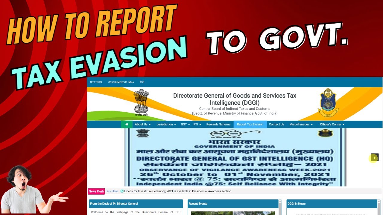 How to Report Tax Fraud or Tax Evasion to Government YouTube