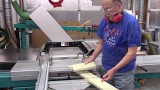 Sliding Tablesaw Episode 3 Crosscutting This video demonstrates use of the slider in the crosscutting operation. Also included is a demonstration of the Fritz and Franz jig in