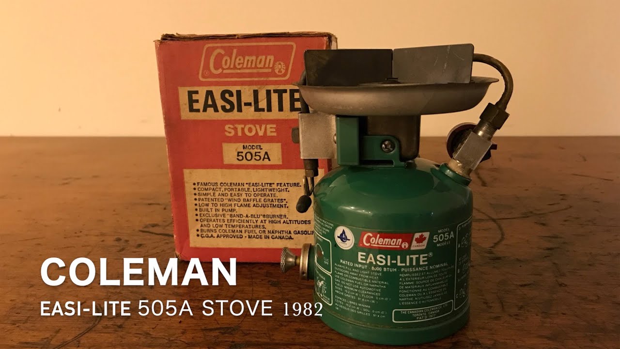 Coleman EASI-LITE Model 505A 【SEAL限定商品】 - バーベキュー・調理用品