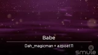 Babe- Styx (karaoke duet)  screenshot 2