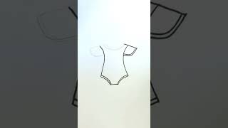 How to Draw Baby Bodysuit