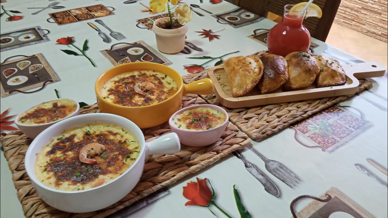 عجينة سوفلي  اقتصادية روعة  مع غراتان بشامال كروفات والدجاج بنة ولا اروع جربوه متندموش