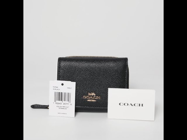 COACH Small Trifold Wallet コーチ ミニ財布 3つ折り財布 F37968