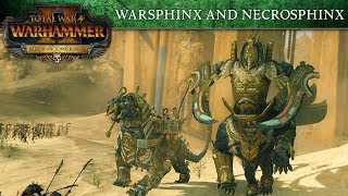 Total War: WARHAMMER 2 - Tomb Kings Introducing... Sphinxes