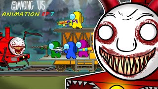 어몽어스 VS CHOO CHOO CHARLES | Toonz Funny Animation