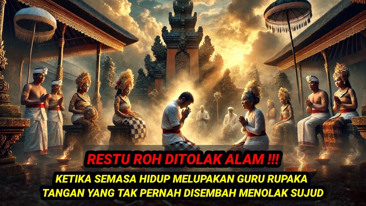 RESTU ROH DITOLAK ALAM‼️KETIKA SEMASA HIDUPNYA MELUPAKAN GURU RUPAKA/ORANG TUA NYA