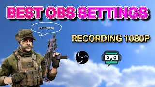 The Best OBS Recording Settings for 1080p! Crisp and Clear!