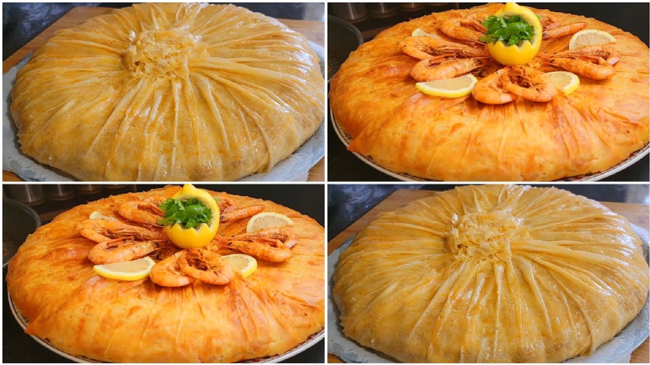 مليكة الأطباق المغربية  بسطيلة الحوت كموند بأسهل طريقة مع الثمن وتخزينها وطيابها في الفران