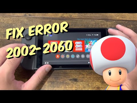 How To Fix Nintendo Switch Error 2002-2060