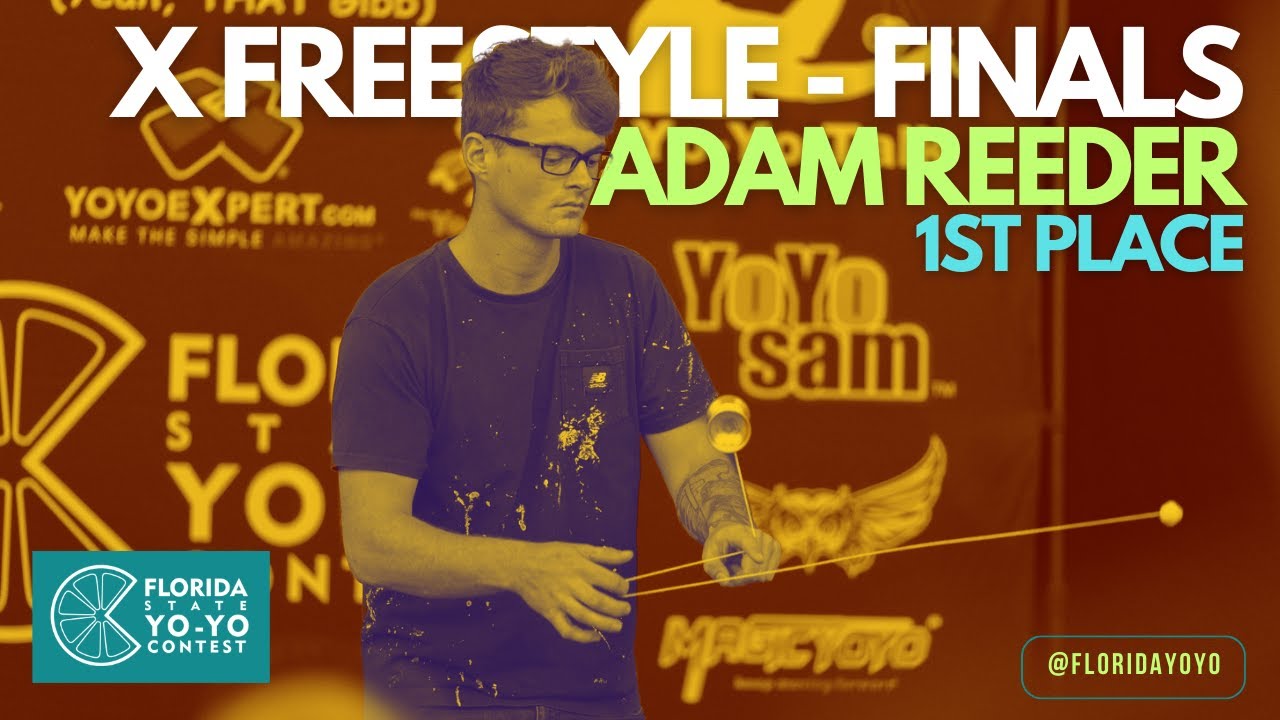 2023 Florida State Yo-Yo Contest – X Finals – 1st Place – Adam Reeder ...