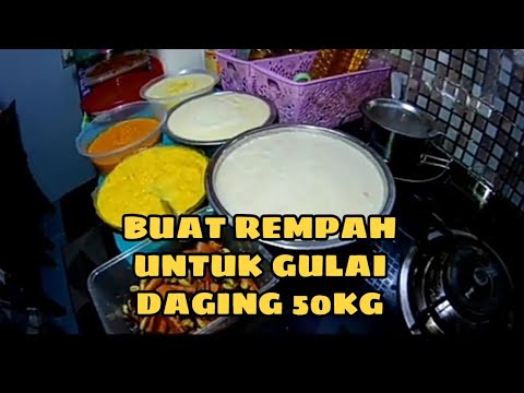 Resepi Gulai Daging 500 Orang Makan