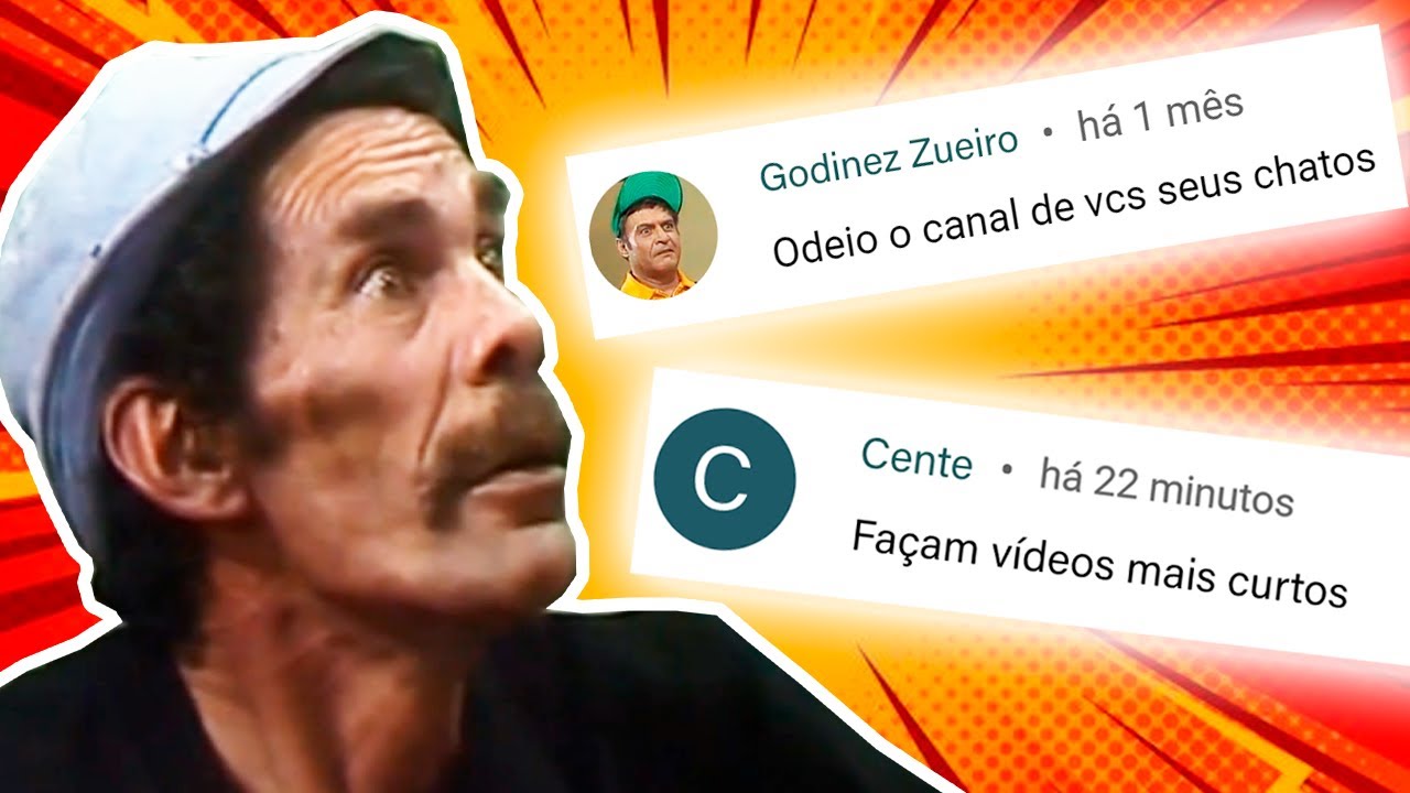 REAGINDO aos COMENTÁRIOS! HATERS, ELOGIOS, DÚVIDAS… 🤓 #03