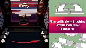 Mirror and flip objects in sketchup I sketchUp how to mirror I sketchup flip