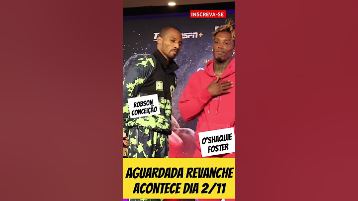 Robson Conceição vs O'Shaquie Foster 2 #boxe #boxebrasil #revanche #boxeo #boxing #treinodeboxe