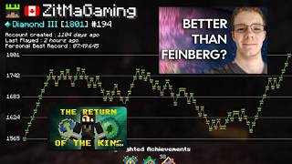 Hitting Diamond 3 in MCSR Ranked
