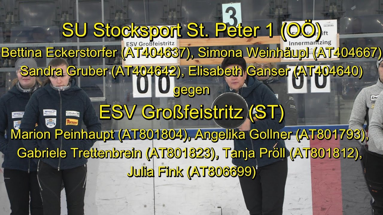 Meisterplayoff SU Stocksport ESV Neustift Innermanzing  gegen ESV Großfeistritz