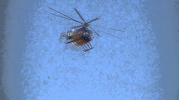 2013 Bo 105 OK EIH Heliwork flyby