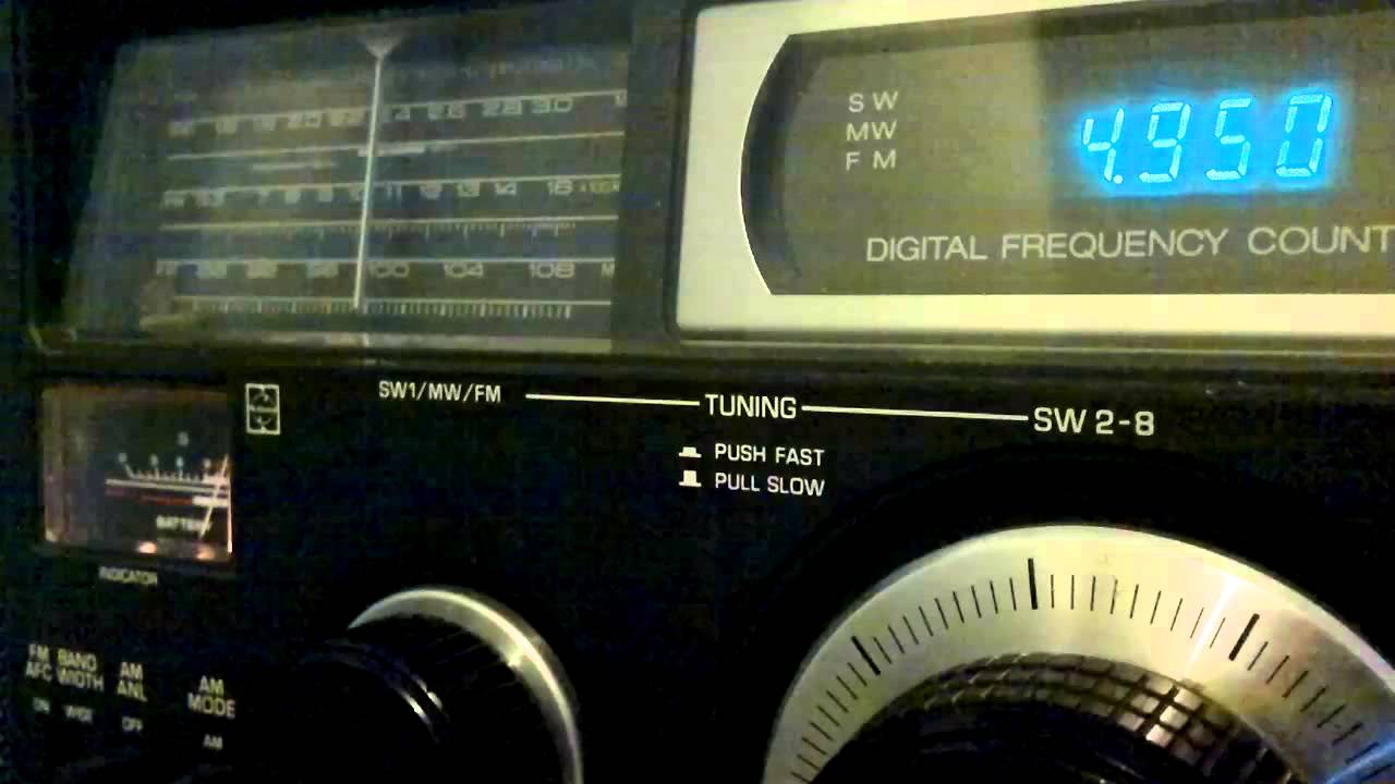 Radio Nacional da Angola (Mulenvos, Angola) 4950 kHz (take 1) YouTube