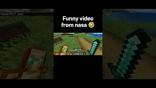 minecraft with brother funny video from nasa 🤣 inspire by @IMTIYANO #gaming #shorts