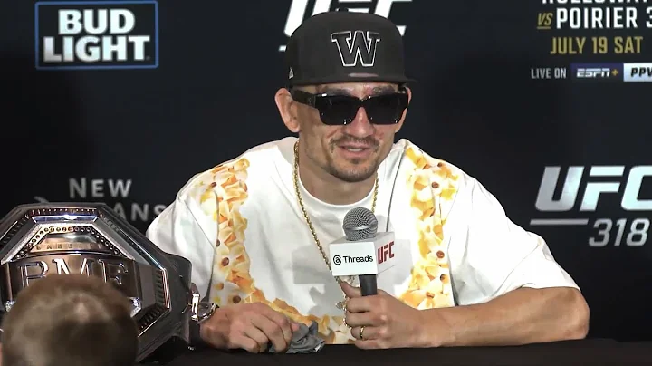 Max Holloway Post-Fight Press Conference | UFC 318